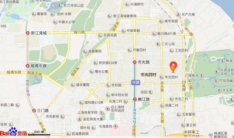 所在区域地图
